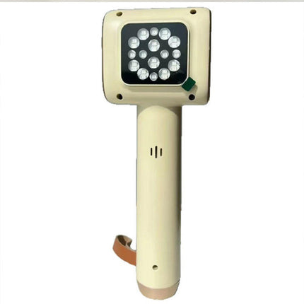 Portable LED Red, Blue & Infrared Light Therapy Device with Rechargeable Battery for Skin Care & Recovery