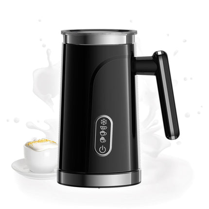 Portable 300ml Electric Milk Frother with 400W Fast Heating for Coffee and Lattes
