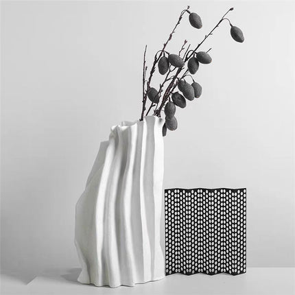 Modern Lightweight Resin Planter 2015x39cm Large Weather Resistant Indoor Outdoor Flower Pot