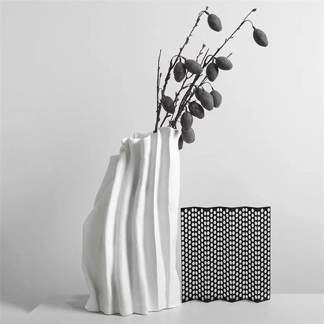 Modern Lightweight Resin Planter 2015x39cm Large Weather Resistant Indoor Outdoor Flower Pot