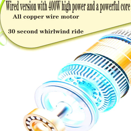 Cordless Electric Hand Blender with Rechargeable Battery, 12-Level Speed Adjustment & Complete Mixing Attachments