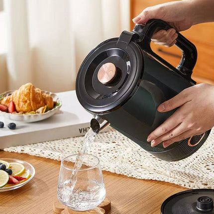Portable 1.8L Electric Kettle 1500W Rapid Heating Cordless Design Green