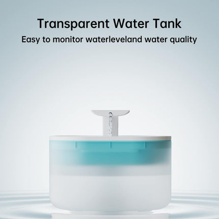2.5L Portable Water Dispenser with 5V Silent Pump and Automatic Cycle