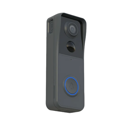 Wireless IP65 Waterproof Video Doorbell with PIR Motion Detection, Two-Way Audio & Night Vision
