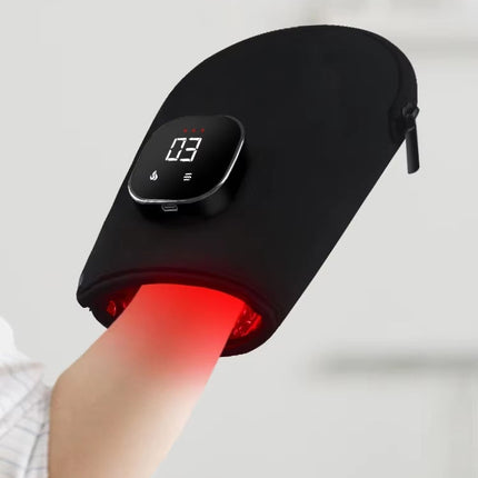 Cordless Red & Near-Infrared LED Hand Wrap for Comfort Relief and Improved Blood Flow