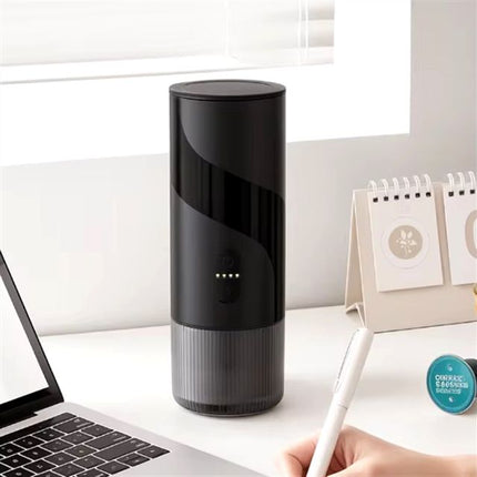 Portable USB Rechargeable Espresso Coffee Maker with 15 Bar Pressure for Capsules & Ground Coffee