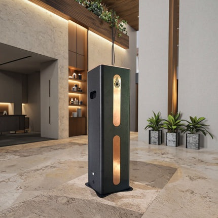Portable Standing Aroma Diffuser with Fan, Bluetooth Control, 500ml Tank & Adjustable Scent Intensity