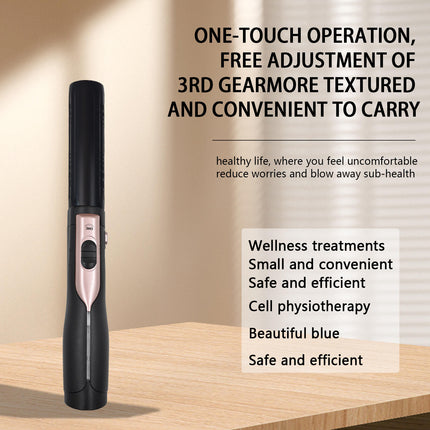 Portable Terahertz Heat Relaxation Wand for Personal Sootheth and Beauty Care