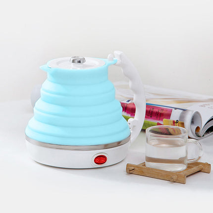 Portable Foldable Silicone Electric Travel Kettle with Constant Temperature & Auto Shut-Off