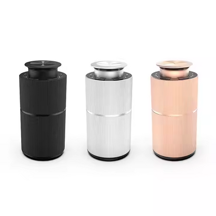 Portable Type-C Rechargeable Car & Home Aromatherapy Diffuser 10ml Aluminium Alloy, 36dB Quiet, Timer Modes
