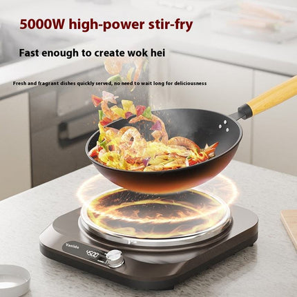Portable 4500W Infrared Ceramic Hot Plate Electric Cooktop with Durable Glass Surface