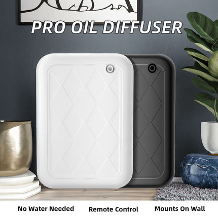 Wall Mount Aroma Diffuser with Internal Fan, Bluetooth App Control and 260ml Bottle