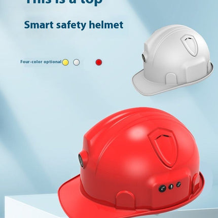 Connected Safety Helmet with 4G Video Communication, GPS Tracking & Emergency SOS