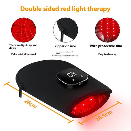 Cordless Red & Near-Infrared LED Hand Wrap for Comfort Relief and Improved Blood Flow