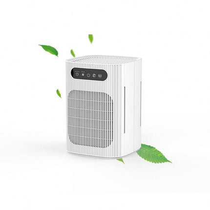 Portable Rechargeable Air Purifier with Dual Air Inlets and 3 Speed Control