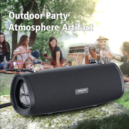 Cordless Bluetooth Speaker 20W – AUX & USB Support, 80Hz–20KHz, Rechargeable 7200mAh Battery