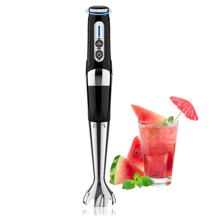 4-in-1 Cordless Hand Blender with 21 Speeds, Turbo Mode and 700ml Beaker
