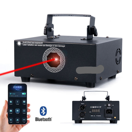 Smart RGB Animation Laser Light Projector with App Control for Events & Decorations – Black