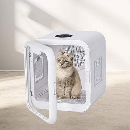53L Pet Drying Box with Negative Ion Sterilization, Quiet DC Motor & 3 Fan Speeds