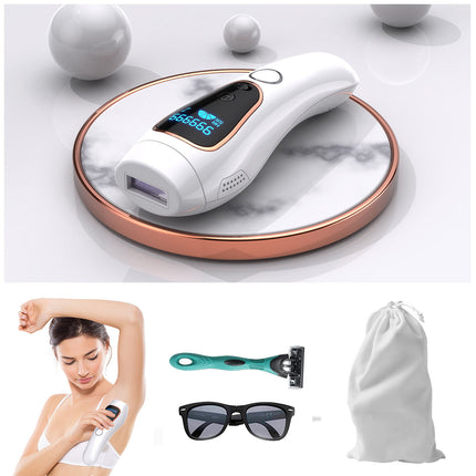 Portable IPL Hair Removal Device Face Body 5 Level Energy Control