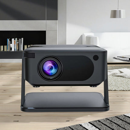 Home Cinema LCD Projector, 150 Lumens Built-in 3W Speaker & Manual Focus