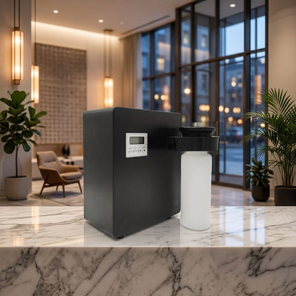 Bluetooth Smart HVAC Aroma Diffuser Machine with Fan, 1000ml Tank, 2000m³ Coverage