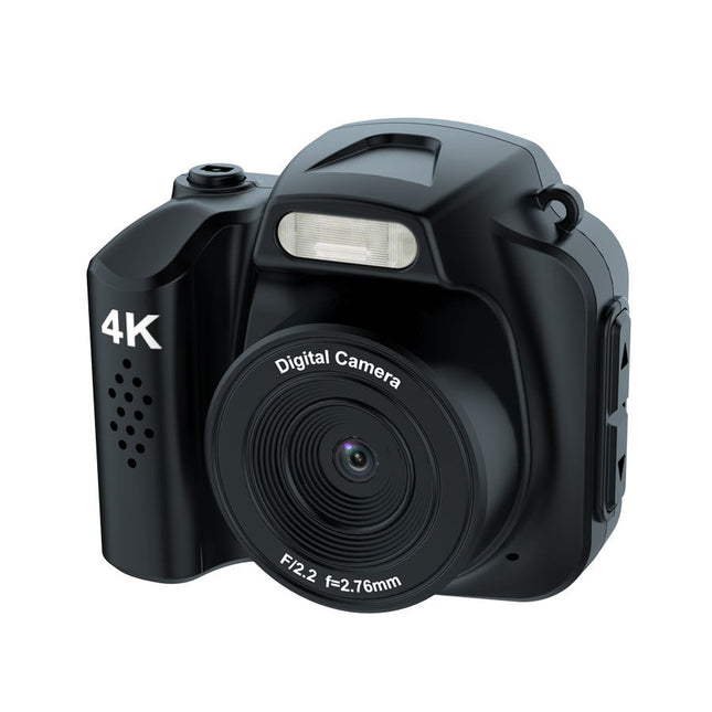 4K Digital Camera with 64MP, 1.54" IPS Screen, LED Fill Light & 19 Filters