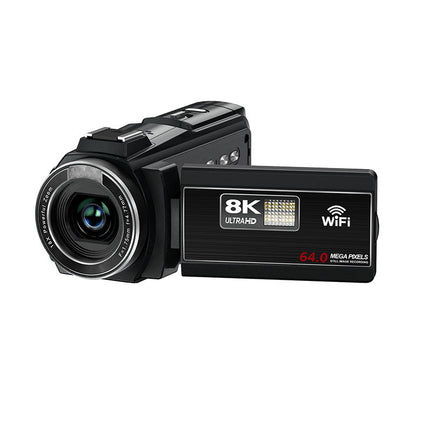 8K Digital Camera with 64MP Photos, 18X Digital Zoom, WiFi & 3.0-Inch Touch Screen