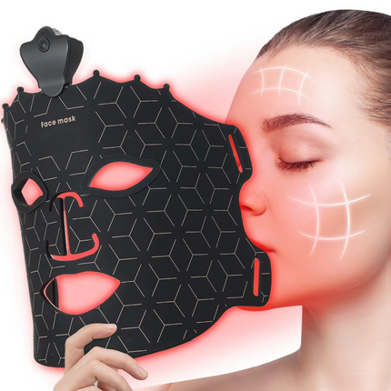 Wireless LED Light Relaxation Face Mask for Firming and Radiant Skin Care