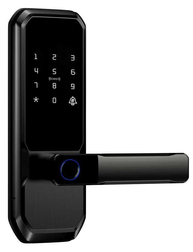 Wi-Fi Smart Deadbolt Door Lock with Fingerprint Scanner, App Control & 5 Unlock Methods