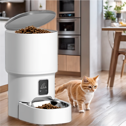4L Automatic Pet Feeder with Programmable Timer for Cats and Dogs