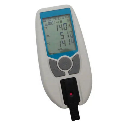 Compact Blood Analyzer for Cholesterol, Triglycerides & Renal Function Testing Portable