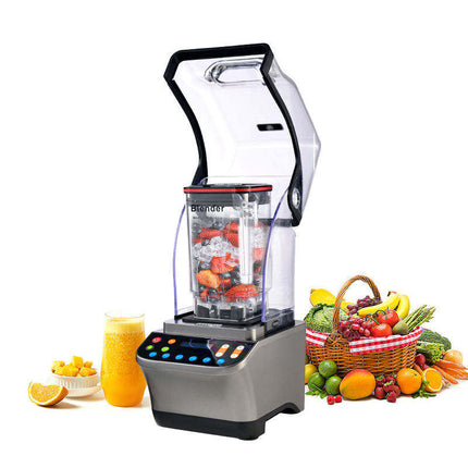 Heavy Duty 1.8L Countertop Blender with 2200W Power and SUS304 Steel Blades