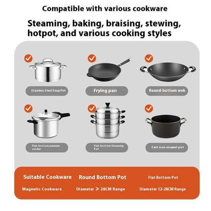 Portable 4500W Infrared Ceramic Hot Plate Electric Cooktop with Durable Glass Surface