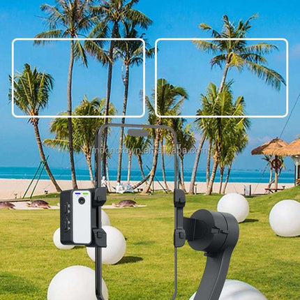 3-Axis Foldable Smartphone Gimbal with Zoom, Panoramic, and Multiple Shooting Modes