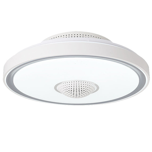 Bladeless LED Ceiling Fan with 3000lm Light, 5.7m/s Airflow & HEPA 11 Filter