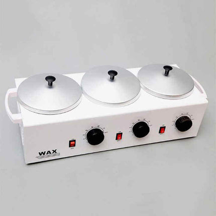 3 Pot Professional Wax Warmer Machine 1500ml Electric Hair Removal System