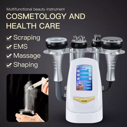 Professional 40K Cavitation & RF Body Shaping Device with Vacuum Function