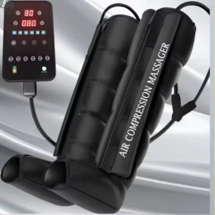 Portable Compression Relaxation Boots for Legs and Feet – Air Pressure Massage for Muscle Recovery