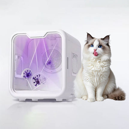 53L Pet Drying Box with Negative Ion Sterilization, Quiet DC Motor & 3 Fan Speeds