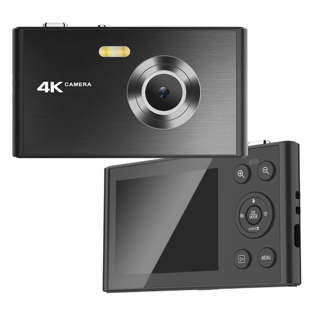 4K 64MP Digital Camera with 16X Zoom, 2.8 Inch HD Screen and USB Rechargeable Battery