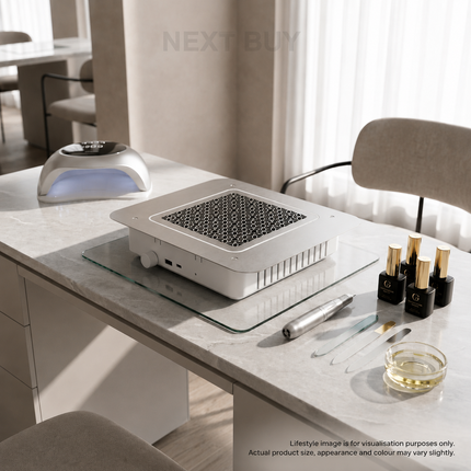 Professional Nail Dust Suction Machine 48W for Manicure Table with Silent Motor