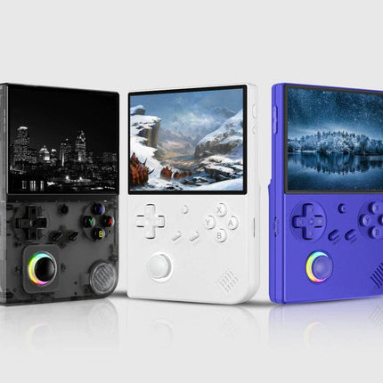 Vertical Retro Gaming Handheld with Wireless Support and High-Resolution Screen