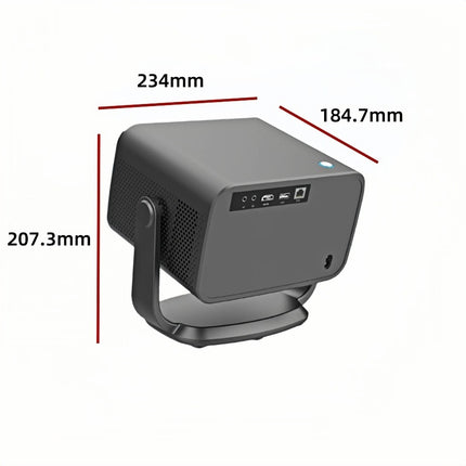 Portable Full HD Smart Projector with Auto Focus, Keystone Correction