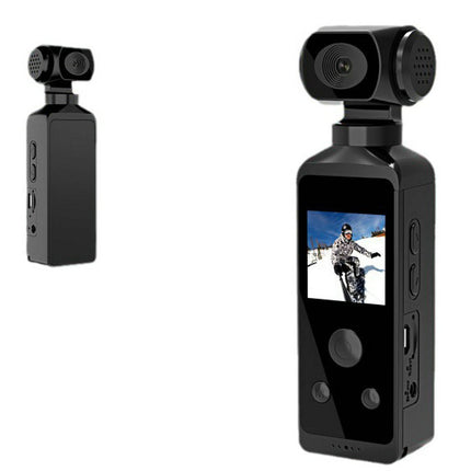 Compact 4K Ultra HD Action Camera with Advanced Stabilization for Outdoor Activities