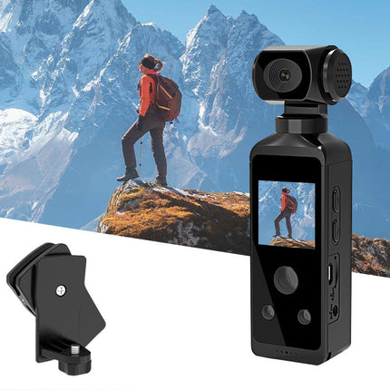 Compact 4K Ultra HD Action Camera with Advanced Stabilization for Outdoor Activities