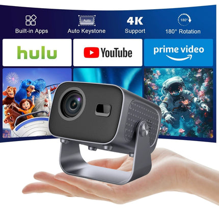 Compact Smart Projector A10, 1280x720 Resolution, Android 11, WiFi Connectivity