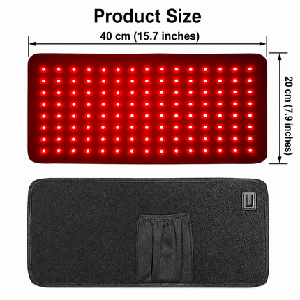 Infrared & Red Light Body Wrap Belt for Muscle Relief and Daily Recovery