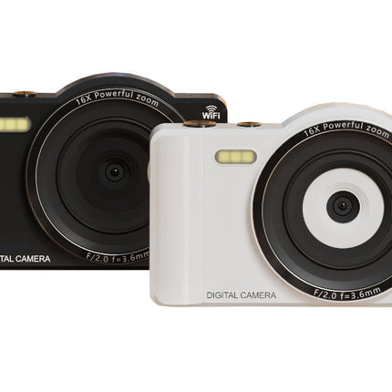 75MP 4K Digital Camera with Autofocus, 16X Digital Zoom, 2.8 Inch HD Touchscreen & Dual Cameras