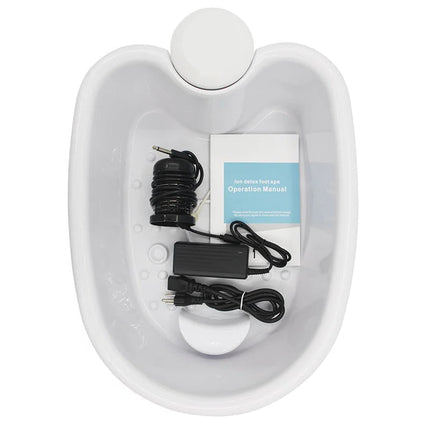Home Ionic Foot Detox Spa Machine with Stainless Steel Ion Array, 30-Min Auto Timer, CE Certified